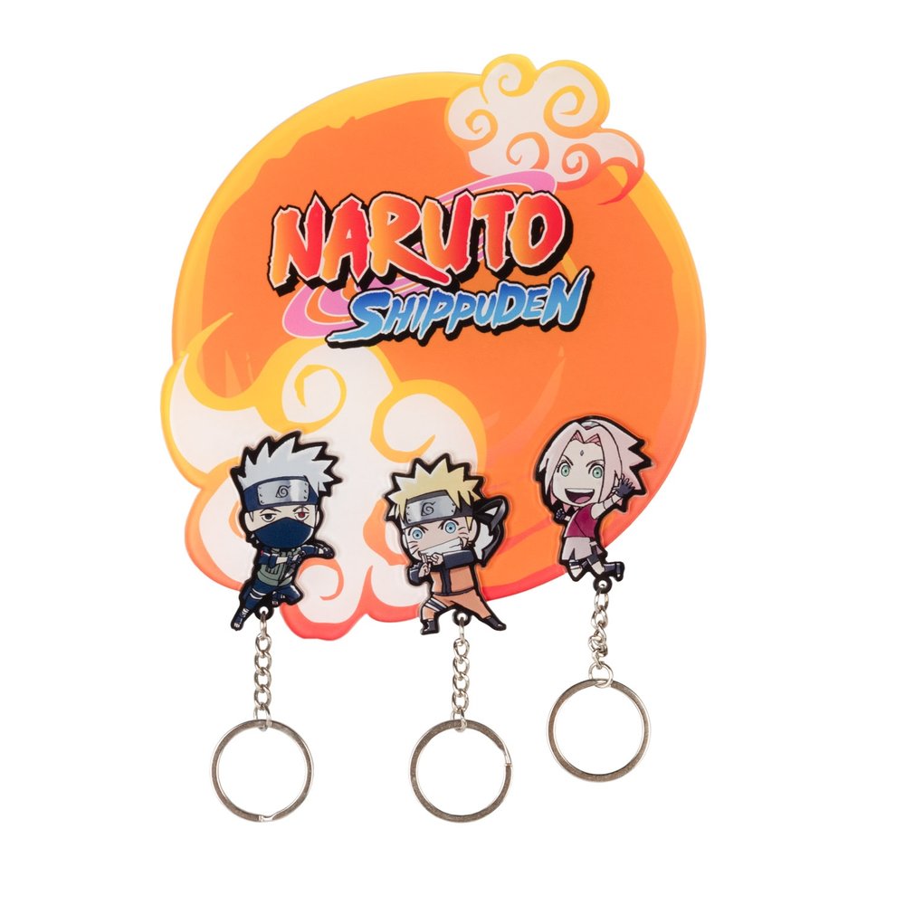 Grupo Erik Naruto - Key Holder With Key Porteclés - Multicolore